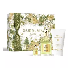 Туалетная вода унисекс Aqua Allegoria Nerolia Vetiver Forte Eau de Parfum Set de regalo Guerlain, EDP 75 ml + Body Lotion 50 ml + Mini