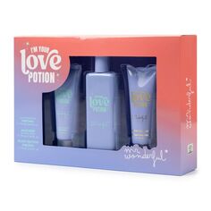 Туалетная вода унисекс Estuche I&apos;m Your Love Potion Mr. Wonderful, EDT 75 ml + Body Lotion 75 ml + Hand Cream 75 ml