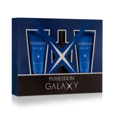 Туалетная вода унисекс Poseidon Galaxy Estuche de regalo Instituto Español, EDT 100 ml + Aftershave 100 ml + Gel 100 ml