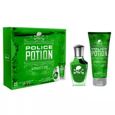 Туалетная вода унисекс Potion Absinthe For Him Eau de Parfum Estuche Regalo Police, EDP 30 ml + Body Lotion 100 ml