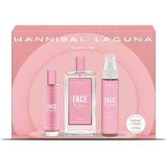 Туалетная вода унисекс Set Face to Face Hannibal Laguna, EDT 100 ML + Hair Mist 75 ml + EDT 30 ML