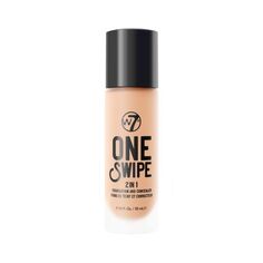 Консилер Base Maquillaje y Corrector 2en1 One Swipe W7, Natural Beige