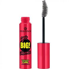 Тушь для ресниц Get Big Lashes Volume Curl Mascara Essence, Negro