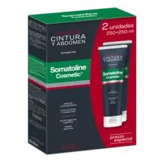 Корректор для лица Reductor Cintura y Abdomen Intensivo Hombre Somatoline, 2 x 250 ml