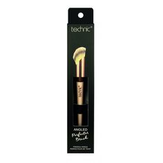 Косметическая кисть Brocha de Maquillaje Angled Perfector Brush Technic, 1 unidad