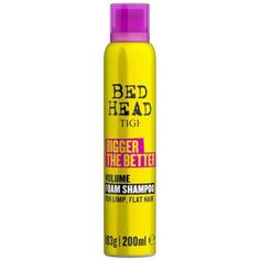 Шампунь Bed Head Bigger The Better Champú en Espuma Tigi, 200 ml