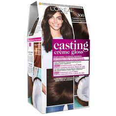 Краска для волос Casting Creme Gloss Tintes L&apos;Oréal París, 300 Castaño Oscuro L'Oreal