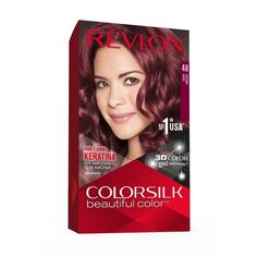 Краска для волос Colorsilk Tinte Sin Amoniaco Revlon, 31 Dark Auburn