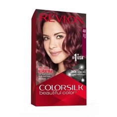 Краска для волос Colorsilk Tinte Sin Amoniaco Revlon, 43 Medium Golden Brown