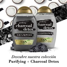 Шампунь Champú Detox Carbón Purificante Ogx, 385 ml