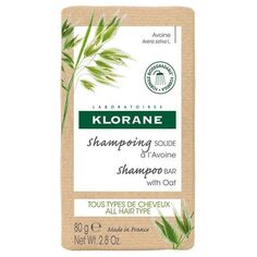 Шампунь Champú Sólido con Avena Klorane, 80 gr