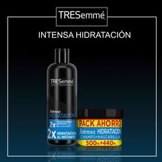 Шампунь Champú y Mascarilla Intensa Hidratación Tresemmé, Set 2 productos Tresemme