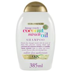 Шампунь Coconut Miracle Oil Champú de Coco Cabellos Dañados Ogx, 385 ml