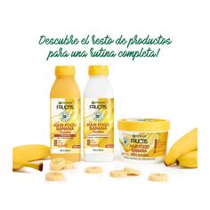 Шампунь Fructis Hair Food Banana Ultra Nutritiva Champú Garnier, 350 ml