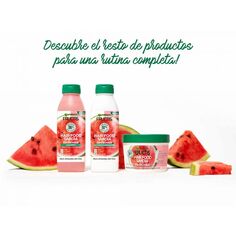 Шампунь Fructis Hair Food Champú Sandía Cabello Apagado Garnier, 350 ml