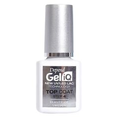 Лак для ногтей Top Coat Base Gel Step 4 Depend Gel Iq, Transparente