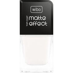 Лак для ногтей Top Coat Nail Polish Matte Effect Wibo, 8,5 ml