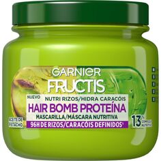 Маска для волос Fructis Mascarilla Capilar Nutri Rizos Hair Bomb Proteína Garnier, 300 ml