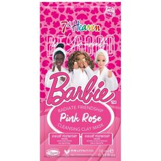 Маска для лица Barbie Pink Rose Mascarilla Facial de Arcilla Rosa 7Th Heaven, 10 ml