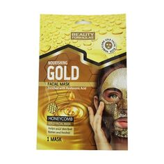 Маска для лица Gold Mascarilla Facial Nutritiva Beauty Formulas, 1 unidad