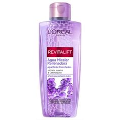 Мицеллярная вода Revitalift Agua micelar rellenadora con acido hialurónico puro L&apos;Oréal París, 200 ml L'Oreal