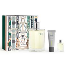 Мужская туалетная вода H24 Eau de Toilette Estuche regalo para hombre Hermes, Set 3 productos