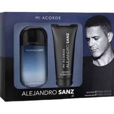 Мужская туалетная вода Mi Acorde Men Estuche Alejandro Sanz, Set 2 productos