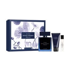 Мужская туалетная вода Narciso Bleu Noir Estuche Narciso Rodriguez, EDP 100 ML+ GEL 50ML +MINI