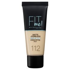 Набор косметики Base de Maquillaje Fit Me Matte + Poreless Maybelline New York, 112 Soft Beige