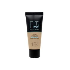 Набор косметики Base de Maquillaje Fit Me Matte + Poreless Maybelline New York, 124 Soft Sand