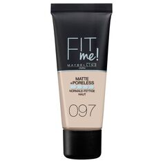 Набор косметики Base de Maquillaje Fit Me Matte + Poreless Maybelline New York, 97 Natural Porcelain