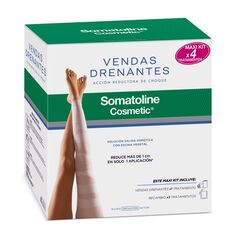 Набор косметики Kit Vendas Drenantes + Recargas Acción Reductora de Choque Somatoline, Set 4 productos