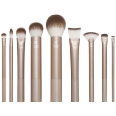 Набор косметики Set 9 Brochas Au Naturel Complete Brush Set Real Techniques, Multicolor