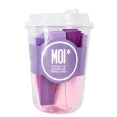 Набор косметики Set de 18 Esponjas de Maquillaje Moi*, Morado