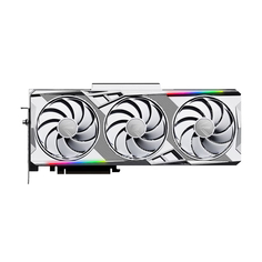 Видеокарта Colorful iGame GeForce RTX 4070 SUPER Vulcan W OC, 12 ГБ, белый