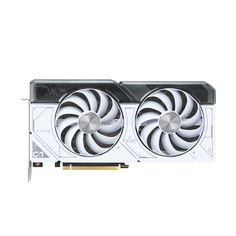 Видеокарта Asus DUAL RTX 4070 SUPER O12G White, 12ГБ, белый