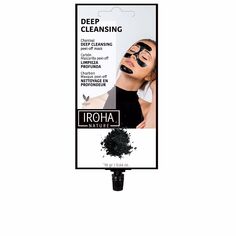 Маска для лица Detox carbón mascarilla facial peel-off Iroha nature, 1 шт