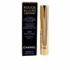 Губная помада Rouge allure l’extrait lipstick recharge Chanel, 1 шт, rouge puissant-854