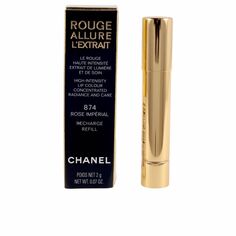 Губная помада Rouge allure l’extrait lipstick recharge Chanel, 1 шт, rose imperial-874