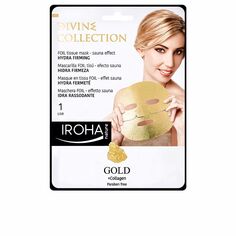 Маска для лица Mascarilla facial foil hidra reafirmante con oro 24k Iroha nature, 1 шт