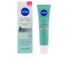 Скраб для лица Derma skin clear peeling exfoliante facial noche Nivea, 40 мл