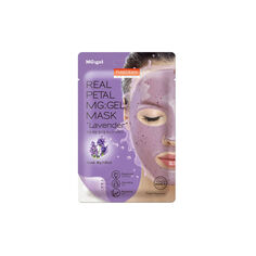 Маска для лица Real petal mg gel mask lavander Purederm, 10 г