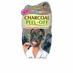Маска для лица Peel-off charcoal mask 7th heaven, 10 мл