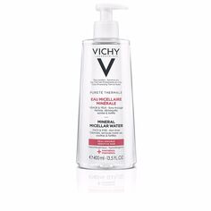 Мицеллярная вода Purethé thermale solución micelar Vichy laboratoires, 400 мл