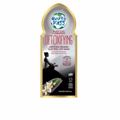 Маска для лица Detoxifying certified organic clay peel-off mask Earth kiss, 10 мл