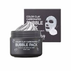 Маска для лица Bubble pack color clay carbonated mask G9 skin, 100г