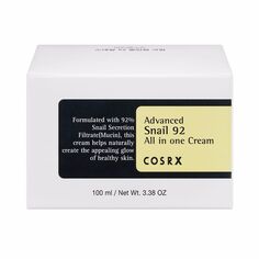 Увлажняющий крем для ухода за лицом Advanced snail 92 all in one cream Cosrx, 100 мл