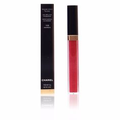 Блеск для губ Rouge coco gloss Chanel, 5,5 г, 106-amarena