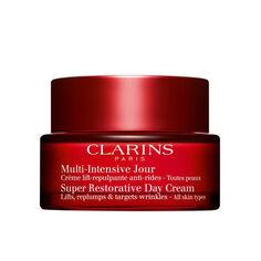 Крем против морщин Multi intensive día crema todas las pieles Clarins, 50 мл