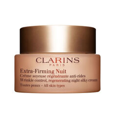 Увлажняющий крем для ухода за лицом Extra-firming crema regenerante antiarrugas noche Clarins, 50 мл